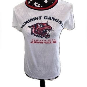 PAM & GELA FEMINIST GANSTA T-SHIRT